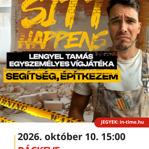 Lengyel Tamás standup műsor plakát