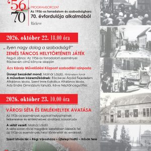 2026. október 23-as plakát