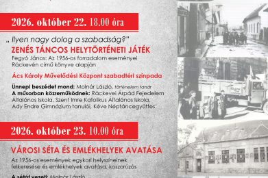 Programsorozat – Az 1956-os forradalom és szabadságharc 70. évfordulója alkalmából