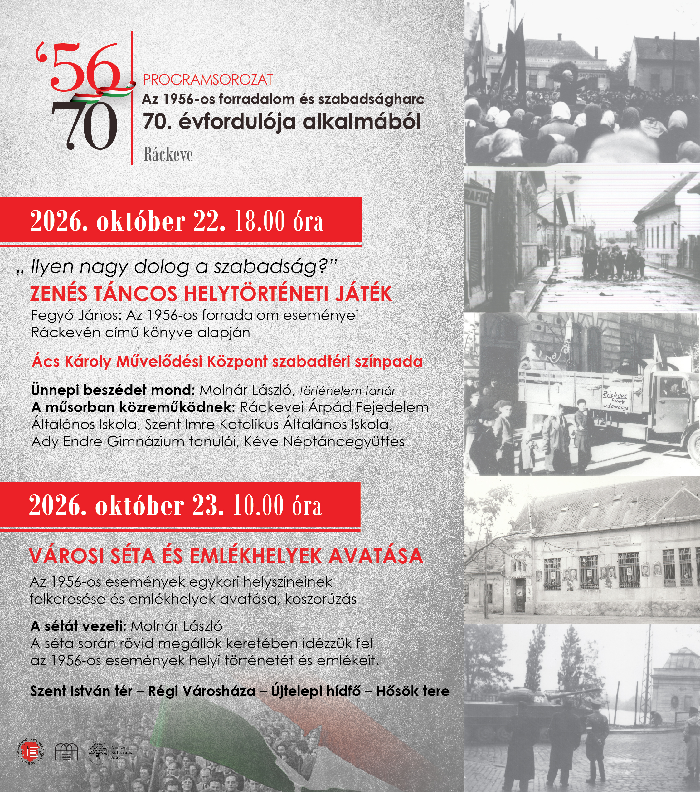 2026. október 23-as plakát