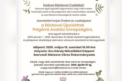 Polgárrá Avatási Ünnepség
