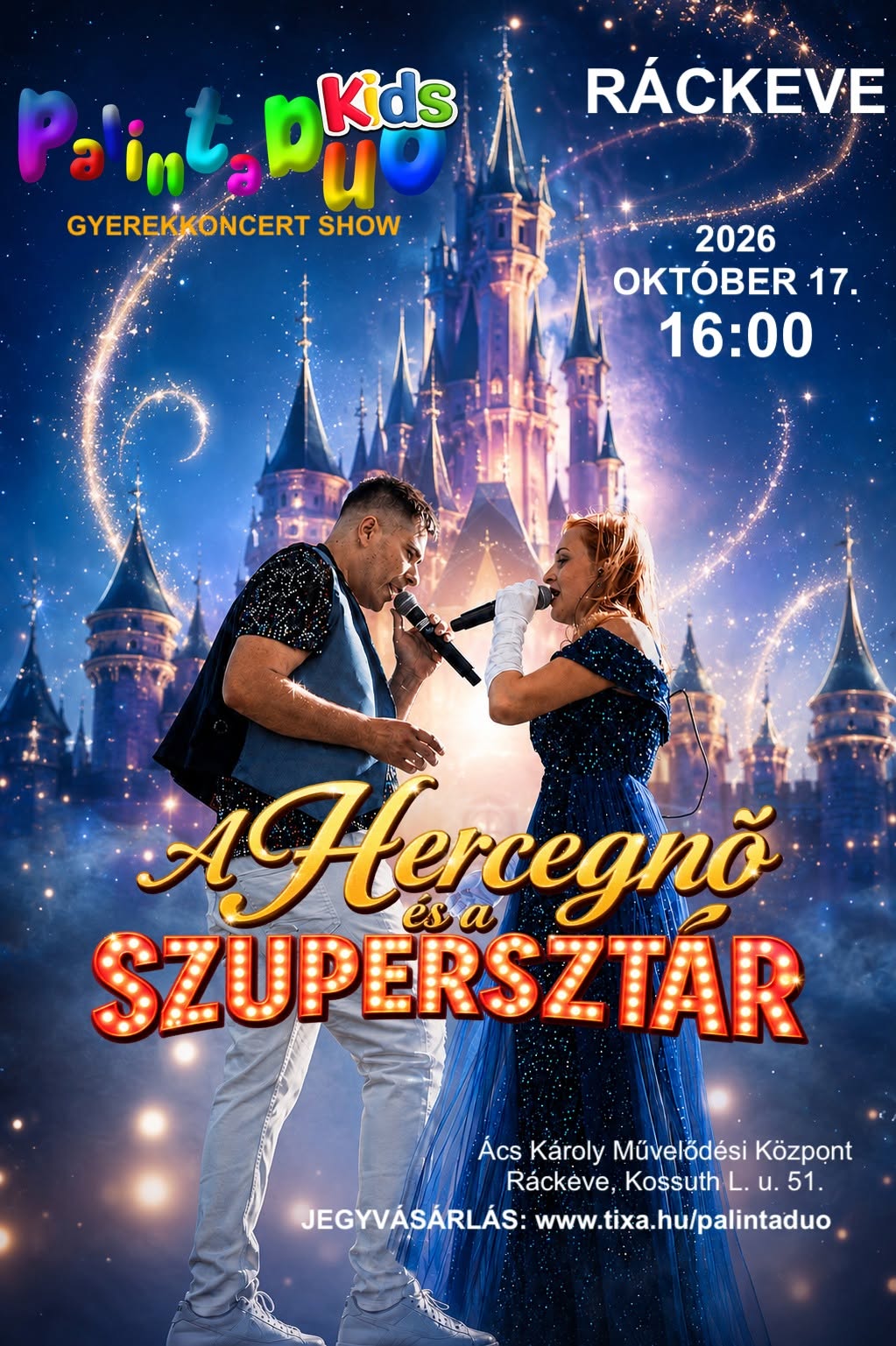 a hercegnő és a szupersztár plakát