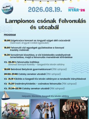 Lampionos Csónak felvonulás