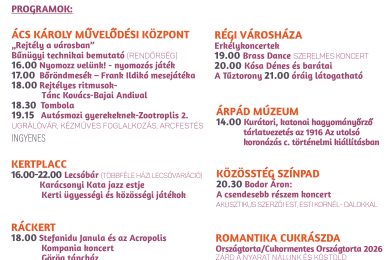 NyárZÁRóra