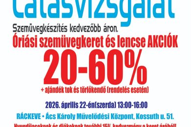 Ingyenes látásvizsgálat