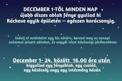 Ráckevei Adventi Ablakok