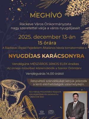 Nyugdíjas Karácsony