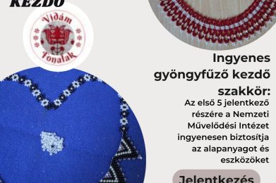 ASZAKKÖR -GYÖNGYFŰZŐ KEZDŐ