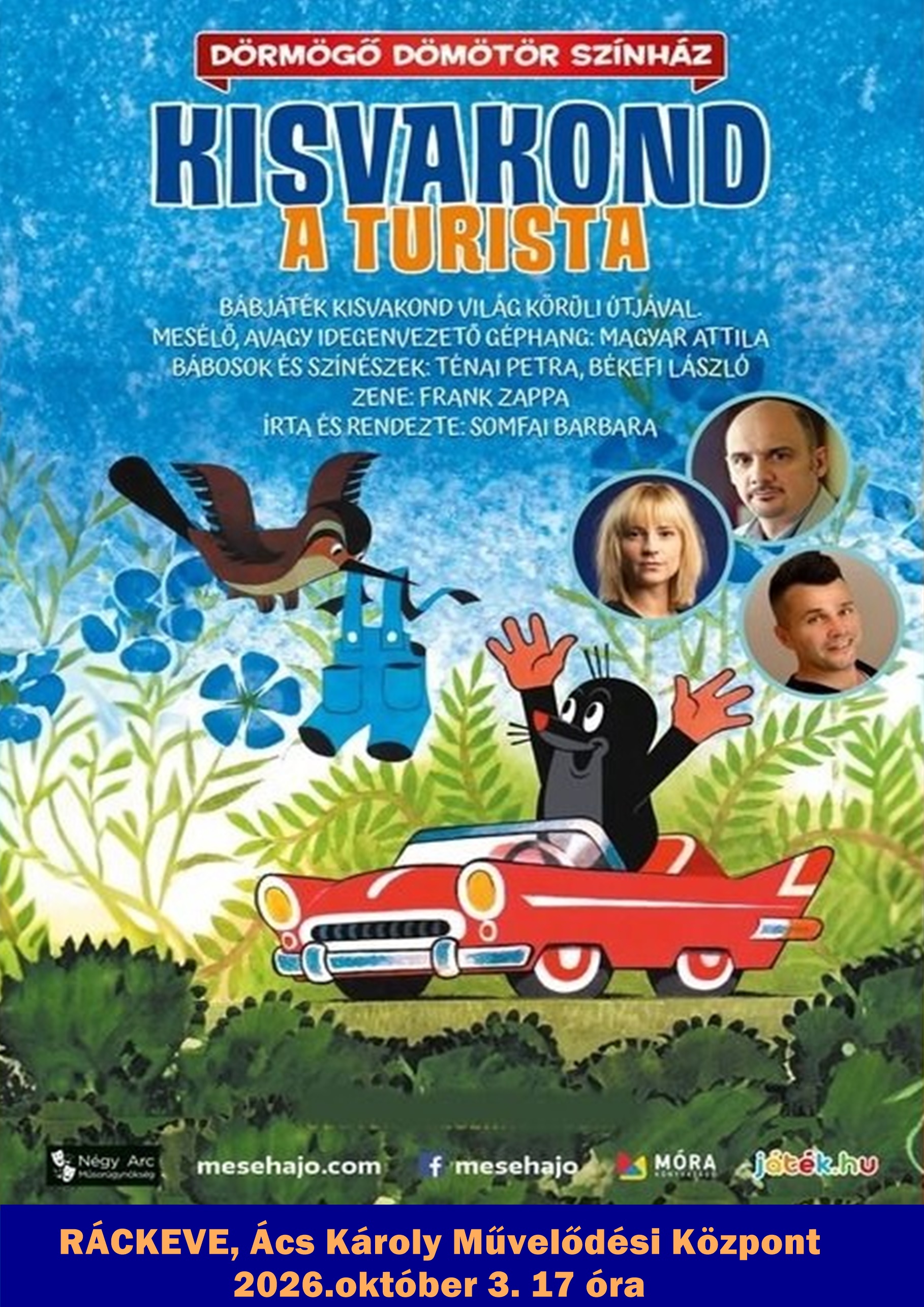 Kisvakond a turista plakát